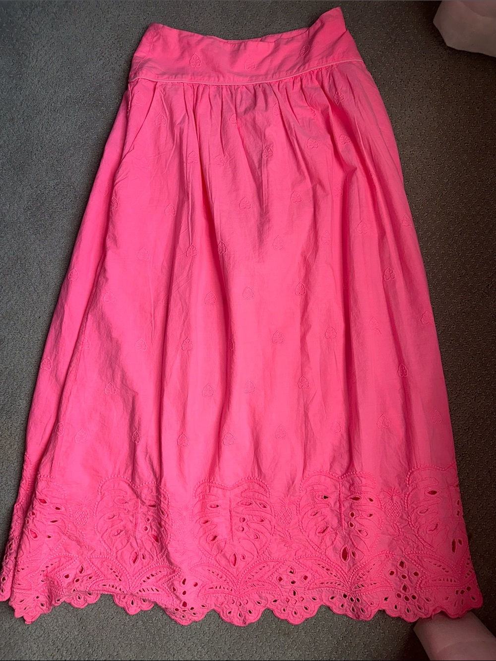 Beautiful Farm Rio Scalloped Maxi Skirt